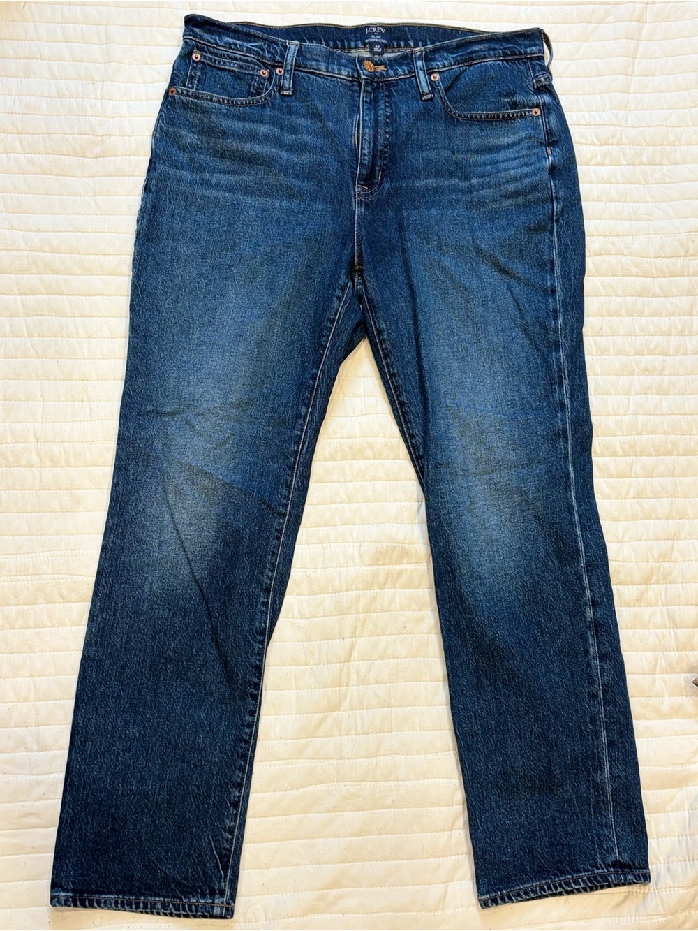 J.Crew Slim Boyfriend Jeans Medium Wash Women's Size 30